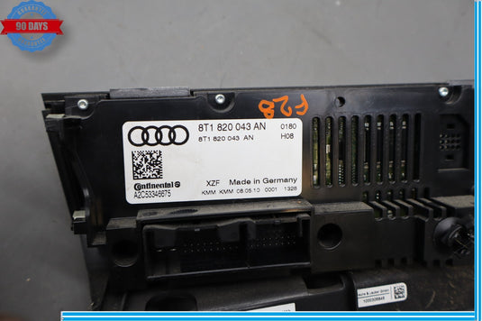 09-12 Audi A4 Auto Single Zone Climate Control Panel W/ Heated Seats Oem