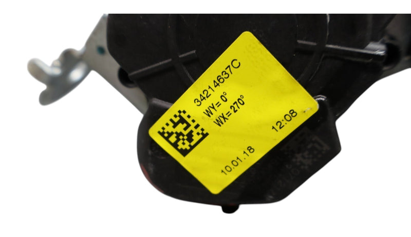 Load image into Gallery viewer, 17-19 Alfa Romeo Giulia 952 Rear Center Seat Belt Seatbelt Retractor Black Oem

