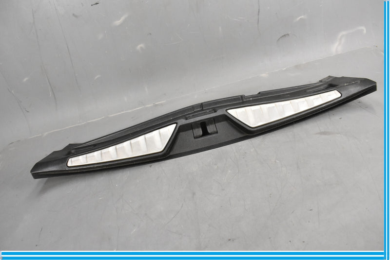 Load image into Gallery viewer, 14-20 Maserati Quattroporte Rear Trunk Sill Scuff Plate Black 670013681 Oem
