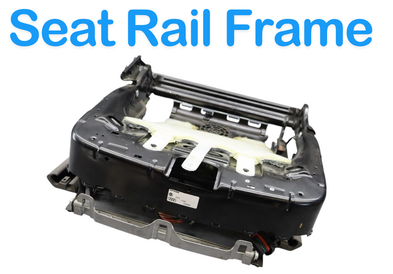 Load image into Gallery viewer, 06-13 Bentley Continental Front Right Lower Seat Track Rail Frame W/ Motor Oem
