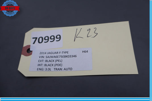14-17 Jaguar X152 F-Type Rear Trunk Trim Black EX5322679AC Oem