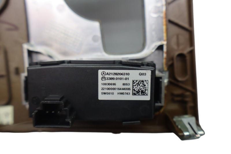 Load image into Gallery viewer, 06-16 Mercedes W212 E350 E550 Center Console Switch Trim Cover Bezel Oem
