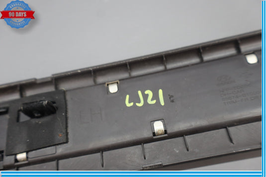 15-16 Hyundai Genesis Front Left Driver Side Door Sill Scuff Plate Trim Oem