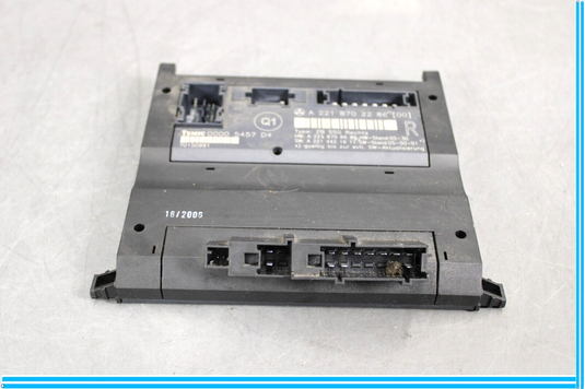 07-13 Mercedes W221 S600 Front Right Side Under Seat Control Module Unit Oem