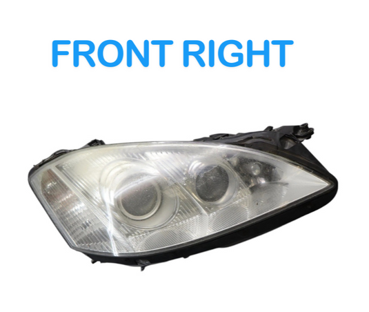 07-09 Mercedes W221 S550 S600 Front Right Side Headlight Lamp Xenon OEM