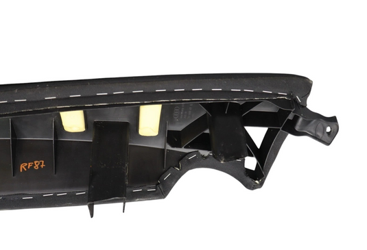 12-18 Audi A6 Rear Right Passenger Side Seat Cushion Bolster Leather Black Oem