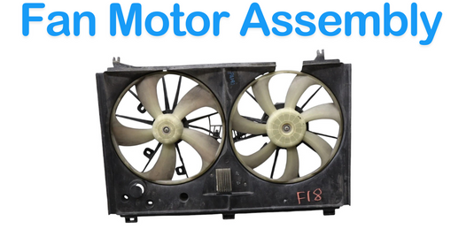07-17 Lexus USF40 LS460  Radiator Cooling Fan Motor Assembly 8925730070 OEM