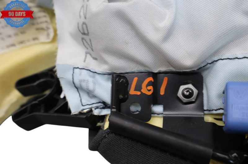Load image into Gallery viewer, 10-16 Porsche Panamera 970 Rear Left Driver Side Seat Bag Cushion Black Oem
