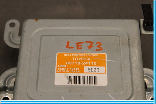 02-10 Lexus SC430  Front Left Driver Side Seat Position Memory Module Unit Oem