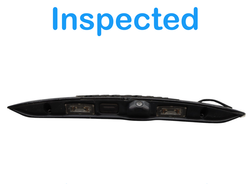 Load image into Gallery viewer, 14-17 Maserati Ghibli Rear Trunk Lid Molding Trim Panel W/ Parking Camera Oem
