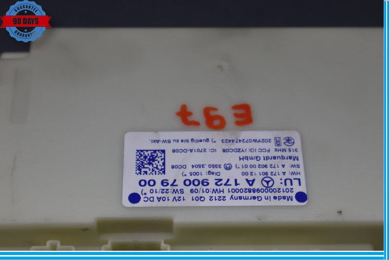 Load image into Gallery viewer, 08-19 Mercedes CLS550 CLS63 AMG Keyless Entry Multifunction Control Module Oem
