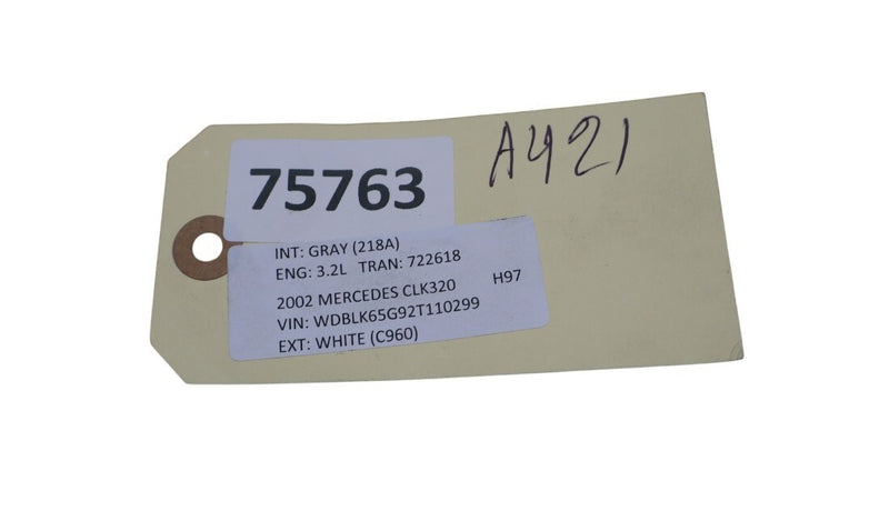 Load image into Gallery viewer, 98-03 Mercedes W208 CLK320 Left Driver Side Sun Visor Sunvisor Shade Cover Oem
