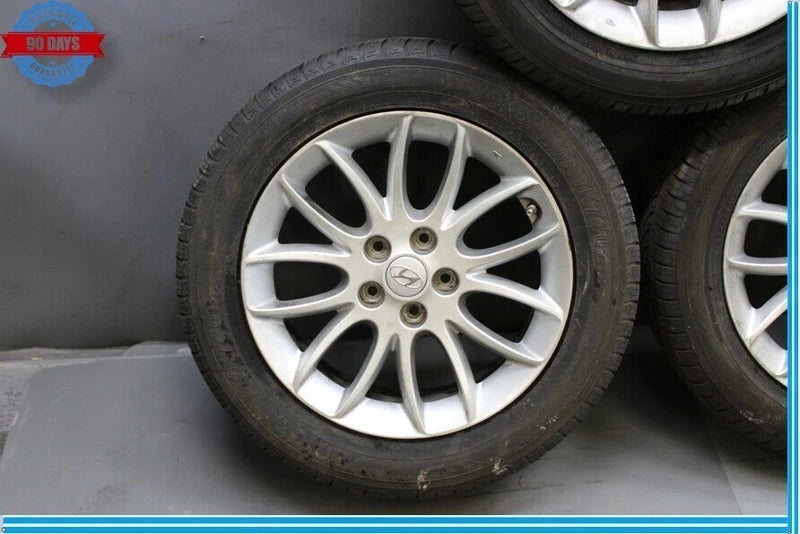 Load image into Gallery viewer, 2009 Hyundai Genesis 4.6L Wheel Tire Rim Assembly Set Of 4 529103M050 Oem

