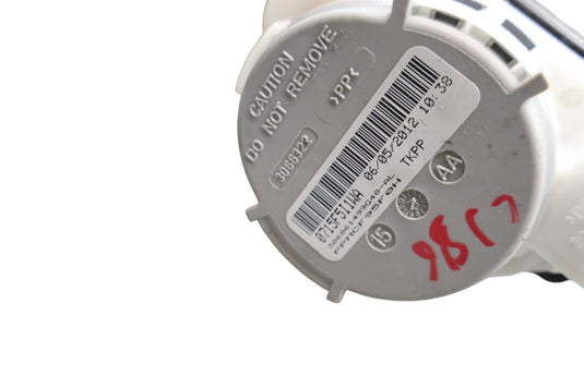 11-18 Audi A8 S8 Rear Left Driver Side Seat Belt Retractor Black 4H0857805E Oem