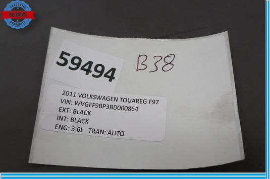 11-17 Volkswagen Touareg Right Passenger Side Door Interior Trim Strip Oem