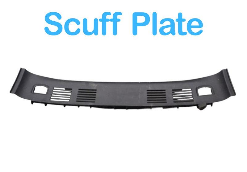 Load image into Gallery viewer, 06-12 Bentley Continental Rear Trunk Latch Lock Sill Scuff Plate Trim Panel Oem
