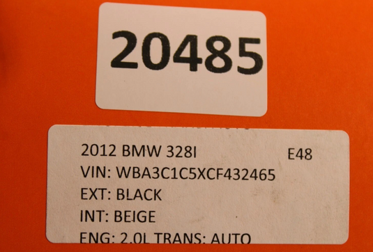 12-18 BMW 320i 328i F30 Front Right Passenger Side Seat Rail Track W/ Motor Oem