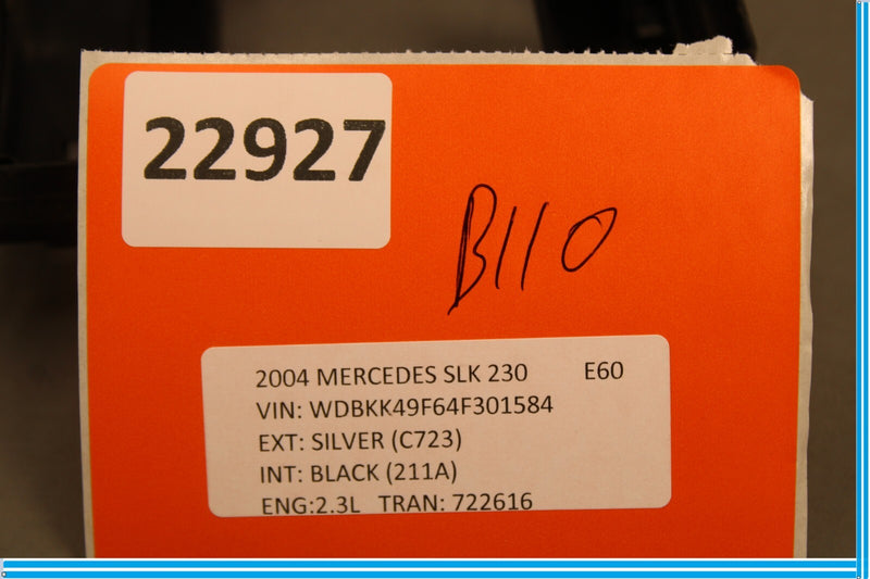 Load image into Gallery viewer, 01-04 Mercedes SLK320 SLK230 Under Hood Fuse Relay Box Lid Cover Panel Cap Oem
