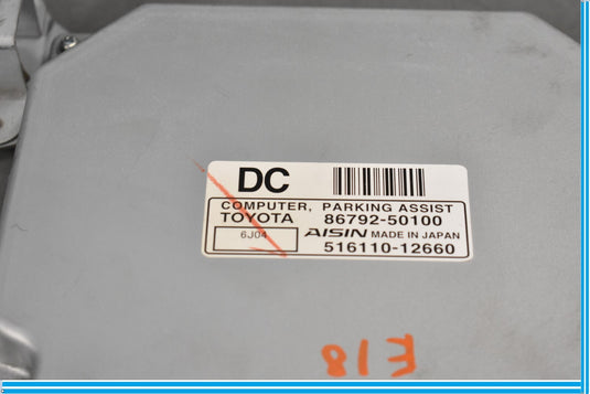 07-09 Lexus LS460 Parking Assist Control Unit Module 86792-50100 Oem