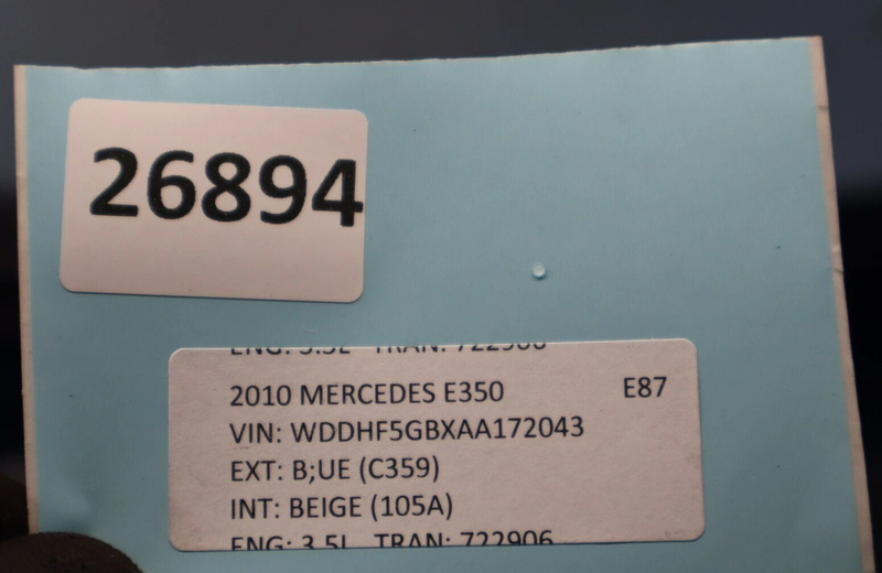 Load image into Gallery viewer, 10-16 Mercedes E350 E550 W212 Trunk Door Hatch Deck Lid Shell Blue Oem

