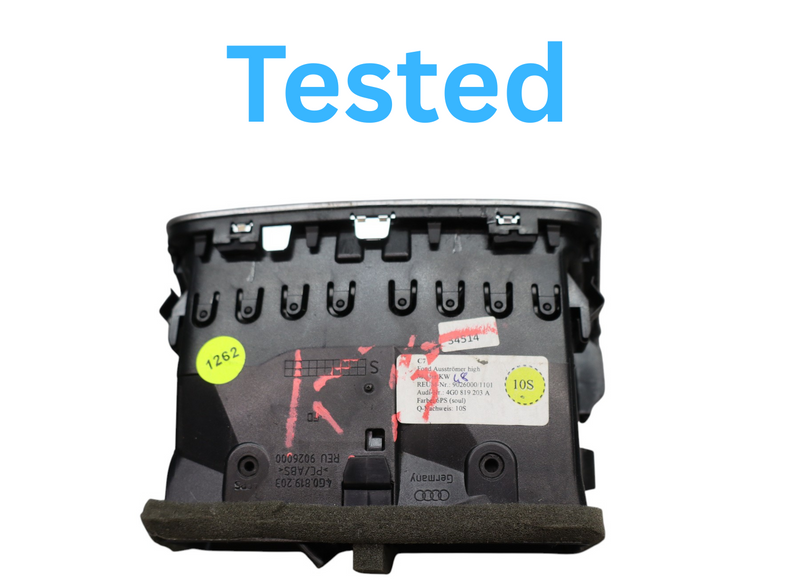 Load image into Gallery viewer, 12-15 Audi S6 S7 A7 Quattro Rear Center Console HVAC AC Air Vent 4G0819203 Oem
