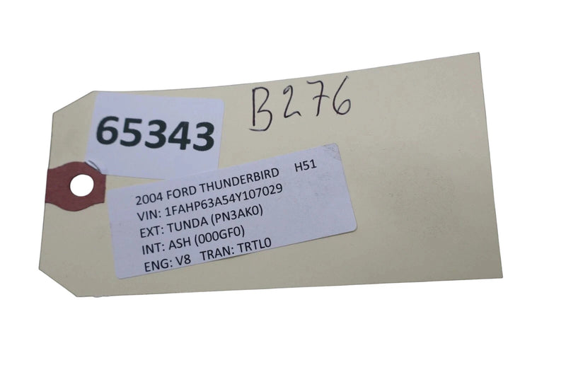 Load image into Gallery viewer, 02-05 Ford Thunderbird Front Left Driver Side A-Pillar Cover Trim 1W63760413 OEM
