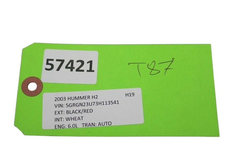 Load image into Gallery viewer, 03-07 Hummer H2 Rear Right Passenger Side C Pillar Trim Cover Panel OEM
