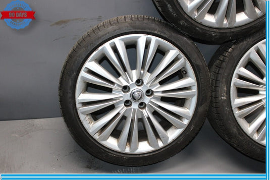07-15 Jaguar X150 XK XF XKR R19 19" Rear Wheel Rim Silver Set of 4 Oem