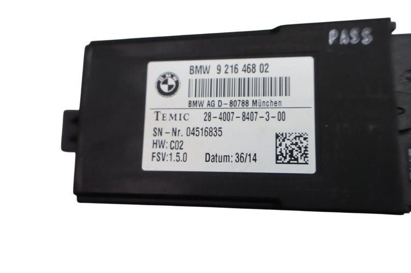 Load image into Gallery viewer, 14-17 BMW i3 I01 Left Driver Side Seat Controller Module Unit 921646802 Oem
