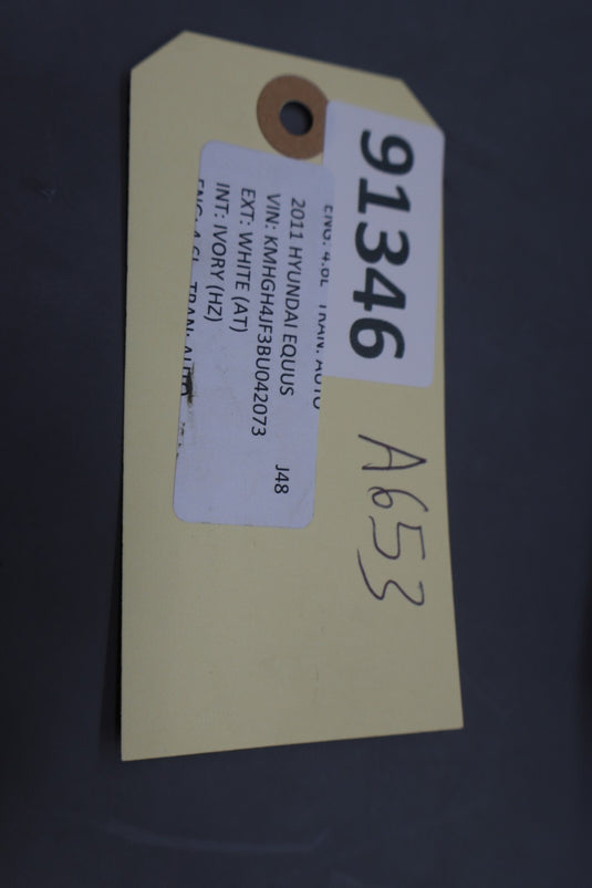 11-13 Hyundai Equus Front Center Console Ashtray Tray Insert 84550-3N000 Oem