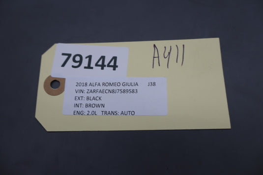 17-22 Alfa Romeo Giulia Front Right Passenger Side Window Control Switch Oem