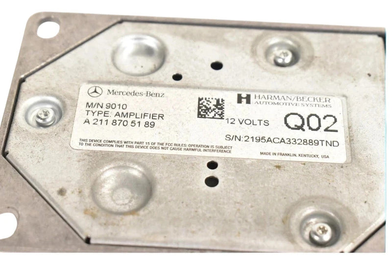 Load image into Gallery viewer, 08-18 Mercedes W211 E63 AMG CLS550 Subwoofer Amp Amplifier Harman Becker OEM
