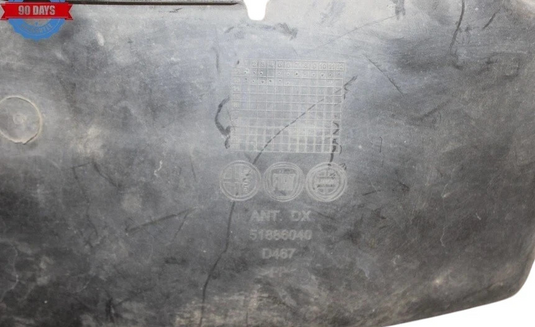 14-17 Fiat 500L Front Right Passenger Side Inner Fender Liner Splash Guard Oem