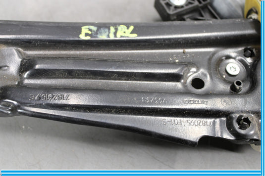 09-15 BMW 750Li F01 F02 Rear Left Driver Side Window Motor Regulator Oem