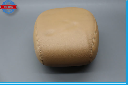 03-10 Porsche Cayenne Front Right Side Seat Headrest Head Rest Tan Oem