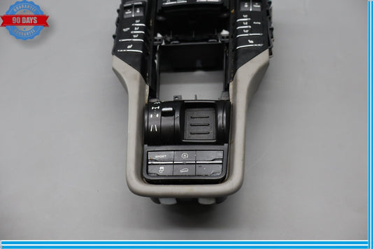 11-18 Porsche Cayenne S Front Center Console AC A/C Heater Climate Controller Oe