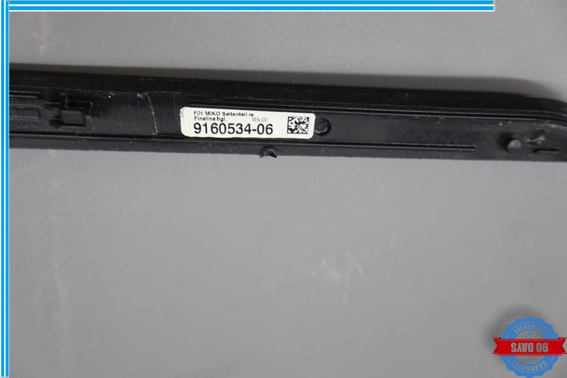 Load image into Gallery viewer, 09-15 BMW 750Li F01 F02 xDrive Right Center Console Molding Trim Cover Wood Oem
