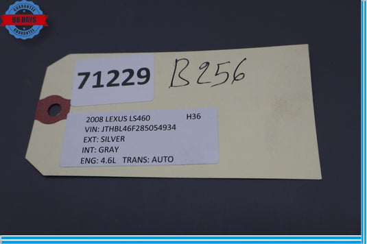 07-12 Lexus LS460 LS460L Front Right Side Seat Control Adjustment Switch Oem