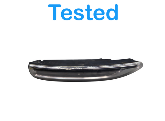 11-14 Porsche Cayenne 958 Left LED Daytime Running Light Fog Lamp 7P5941181B Oem