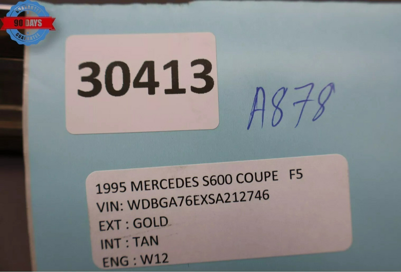 Load image into Gallery viewer, 94-99 Mercedes S600 W140 Front Left Driver Side Exterior Door Handle Oem
