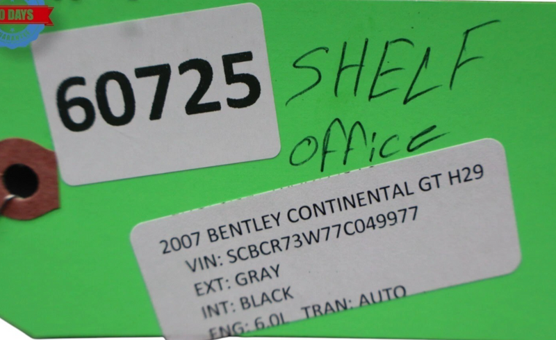 Load image into Gallery viewer, 03-10 Bentley Continental GT Coupe Rear Left Interior Shelf Cover Trim Black Oem
