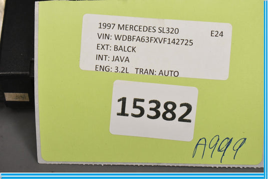 94-02 Mercedes SL320 SL500 General Basic Control Module Unit Oem