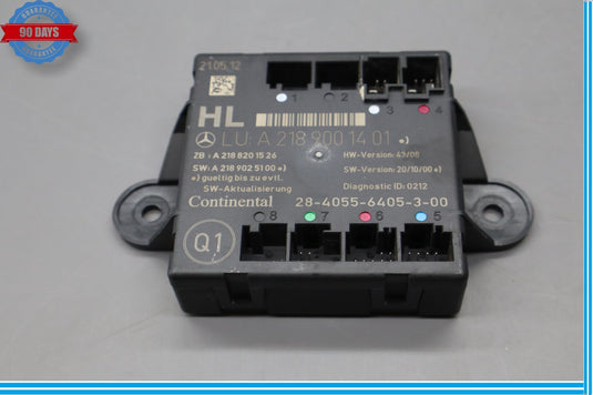 08-18 Mercedes W218 CLS550 Rear Left Driver Side Door Control Module Oem