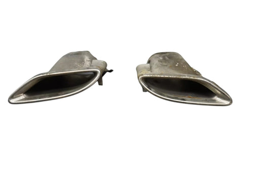 14-17 Mercedes W207 E550 E350 Sport Exhaust Mufflers Muffler Tips Pair OEM