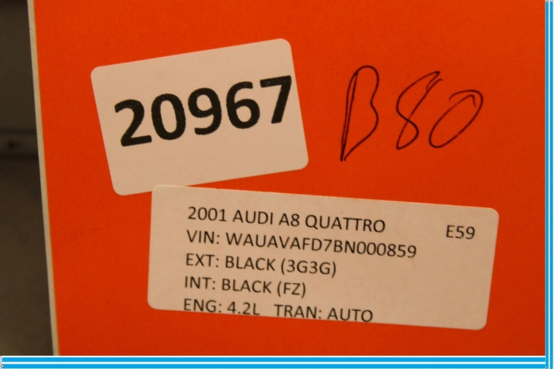 Load image into Gallery viewer, 11-14 Audi A8L Quattro Audio Radio Receiver Head Trunk Satellite Mounted OEM
