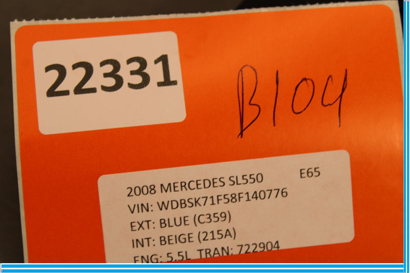 Load image into Gallery viewer, 03-12 Mercedes R230 SL550 SL500 Seat Belt Seatbelt Tension Sensor Oem
