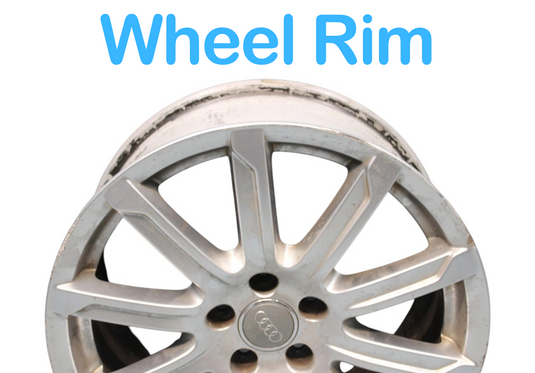 09-16 Audi A4 Wagon ET47 18'' 10 Spoke Alloy Wheel Rim 8K0601025 Oem