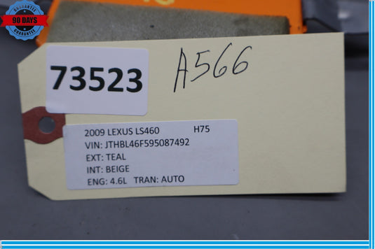 07-09 Lexus LS460 XF40 Rear Left Driver Side Door Control Module 89225-50030 Oem