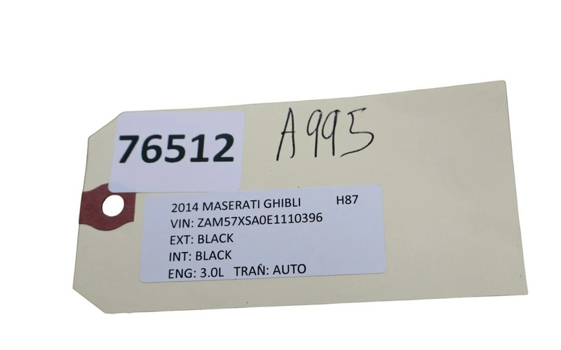 Load image into Gallery viewer, 14-17 Maserati Ghibli Front Left Master Window Switch Control 670019819 Oem
