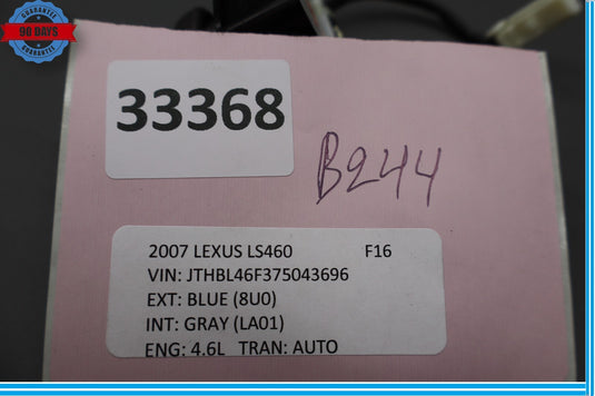 07-12 Lexus LS460 Front Left Driver Side Steering Column Control Switch Oem